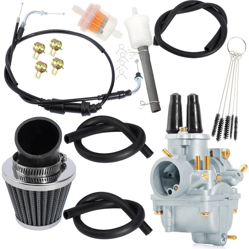 YOFMOO PW80 Carburetor Throttle Cable for Yamaha PW 80 1985-2006 Carb - Image 1